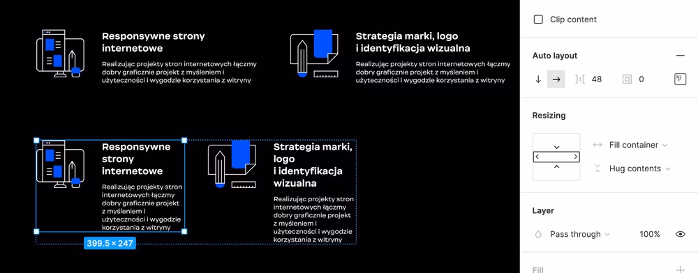 Projektowanie responsywne w Figmie