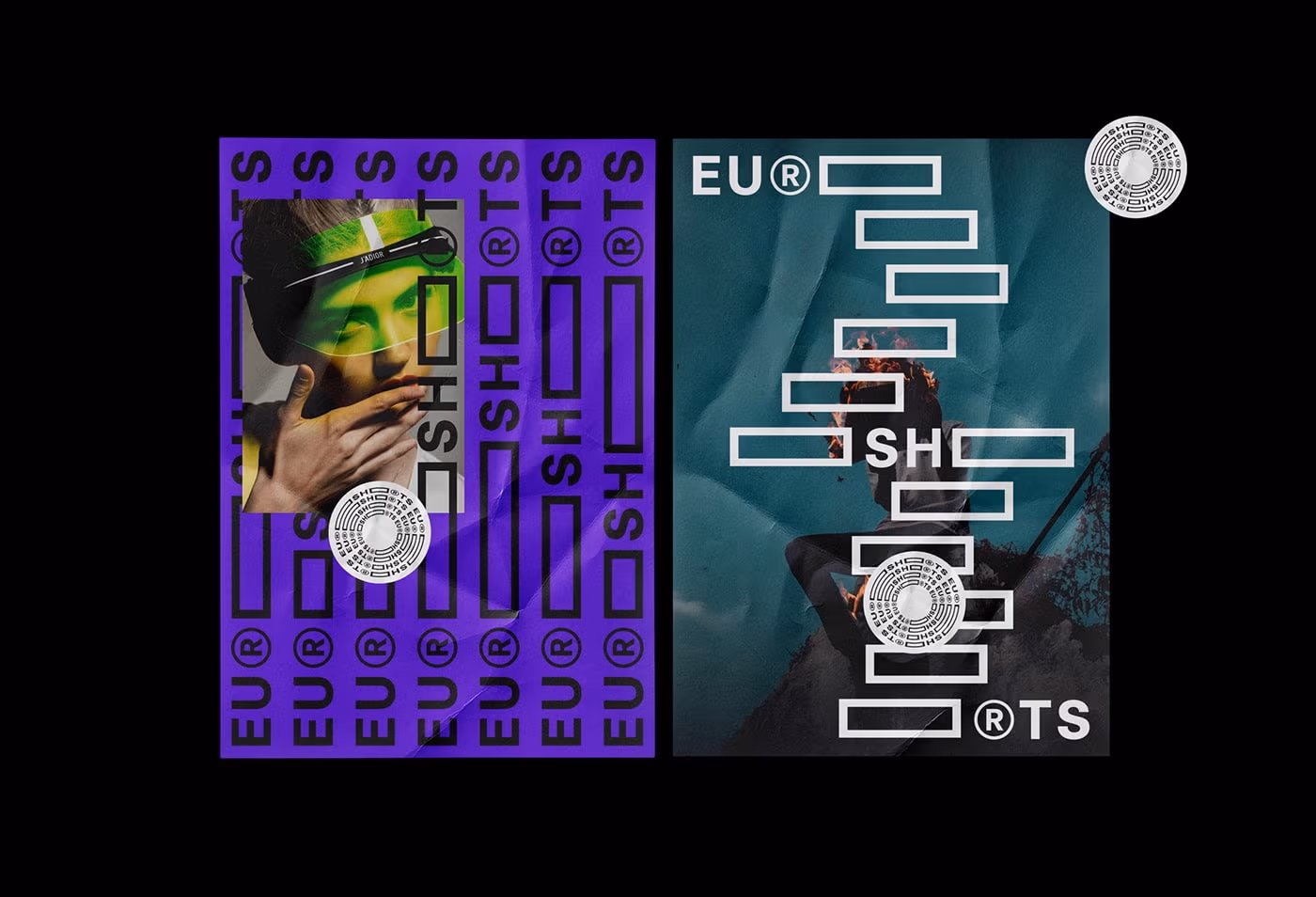 EUROSHORTS film festival - identity concept, Jarosław Dziubek