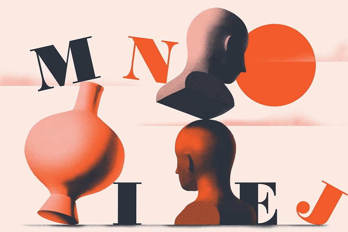 A set of illustrations for the online poetry magazine, Tomasz Woźniakowski