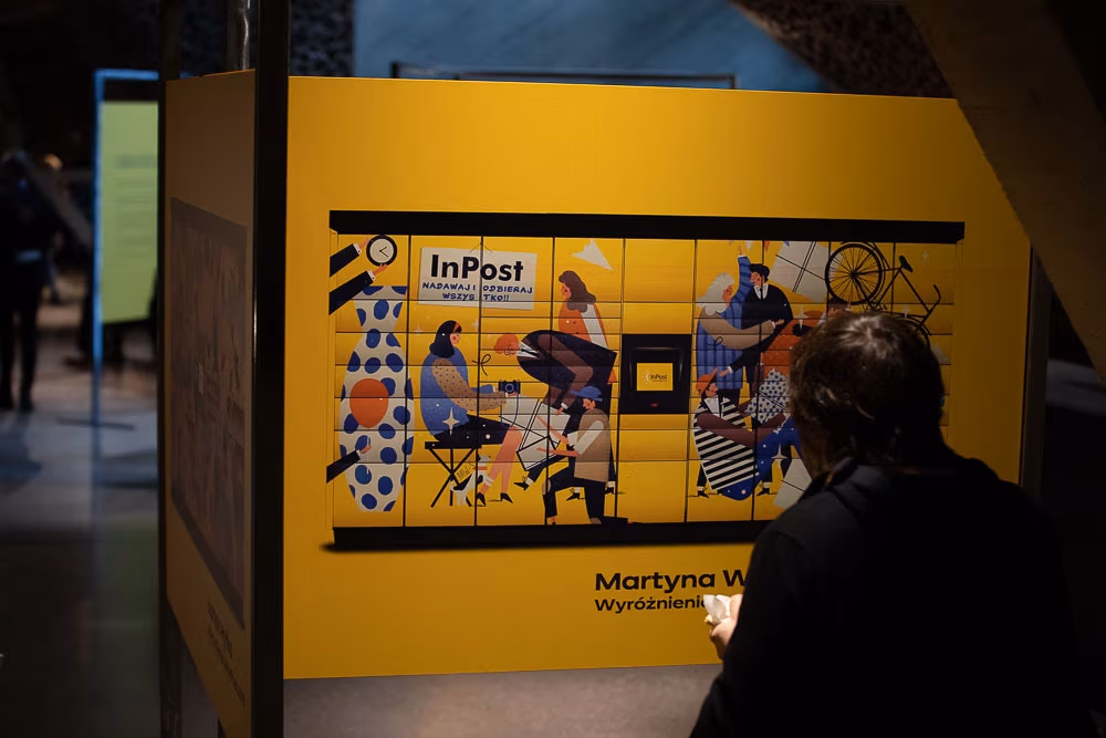 Wystawa ArtInPost na konferencji GrafConf 2019