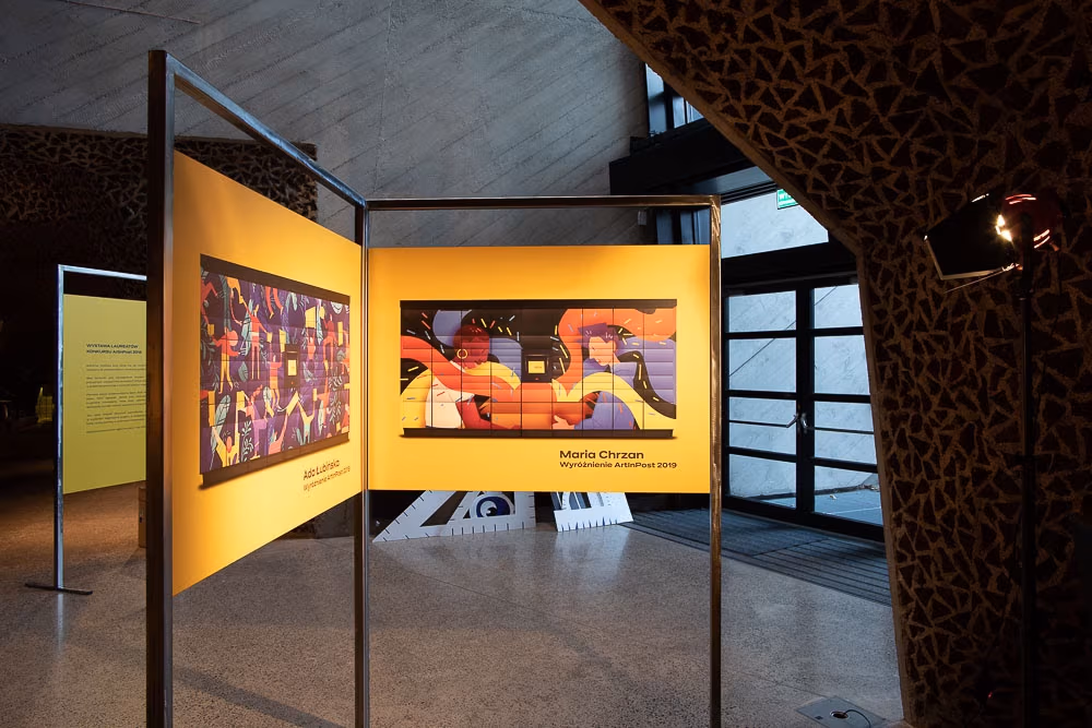 Wystawa ArtInPost na konferencji GrafConf 2019