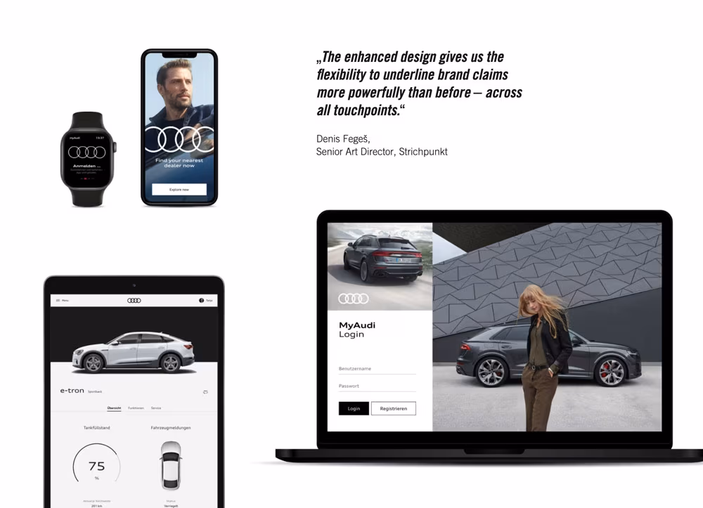 Rebranding Audi