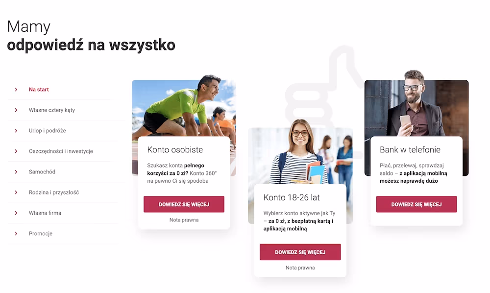 Strona na całą szerokość ekranu