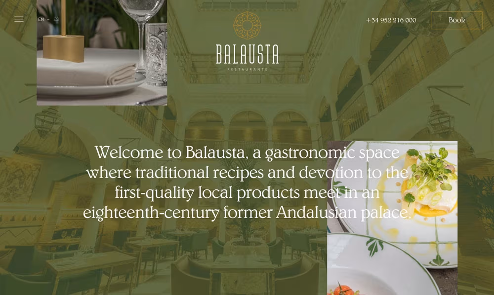 Inspirujące projekty stron restauracji