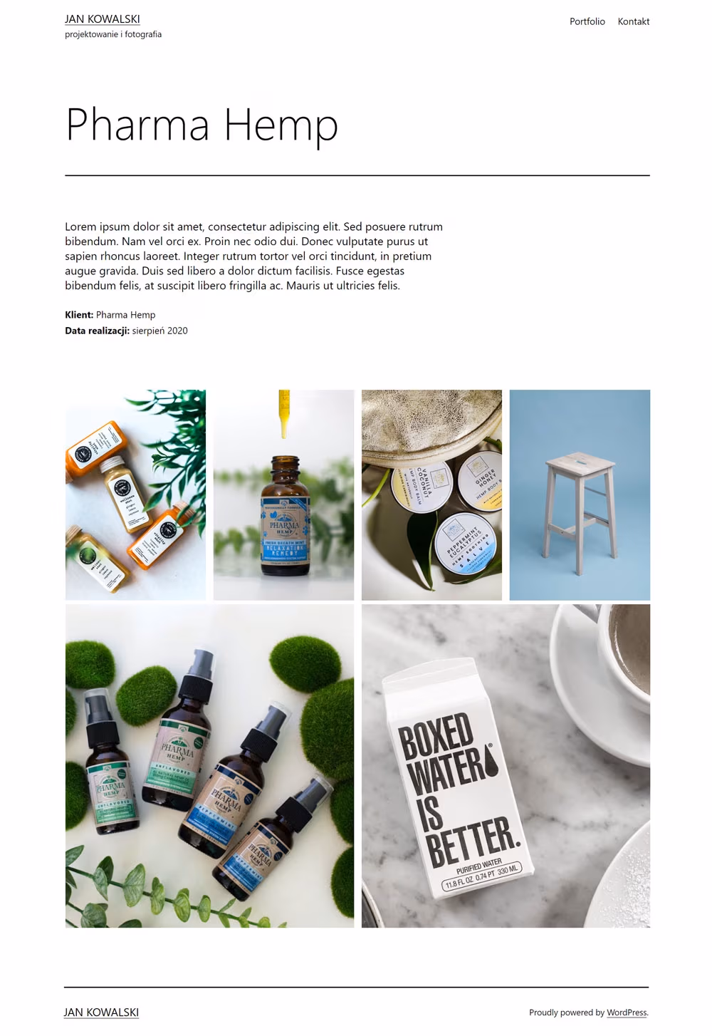 Tworzenie portfolio na WordPressie