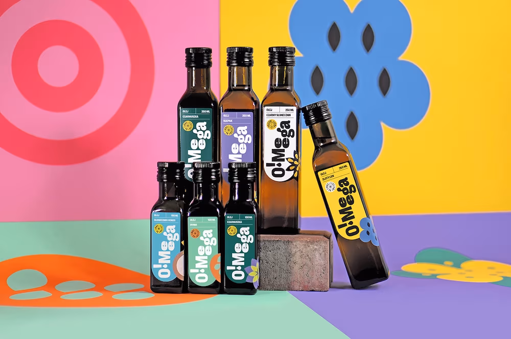 O!Meega - ID and Package Design, Martyna Wędzicka-Obuchowicz