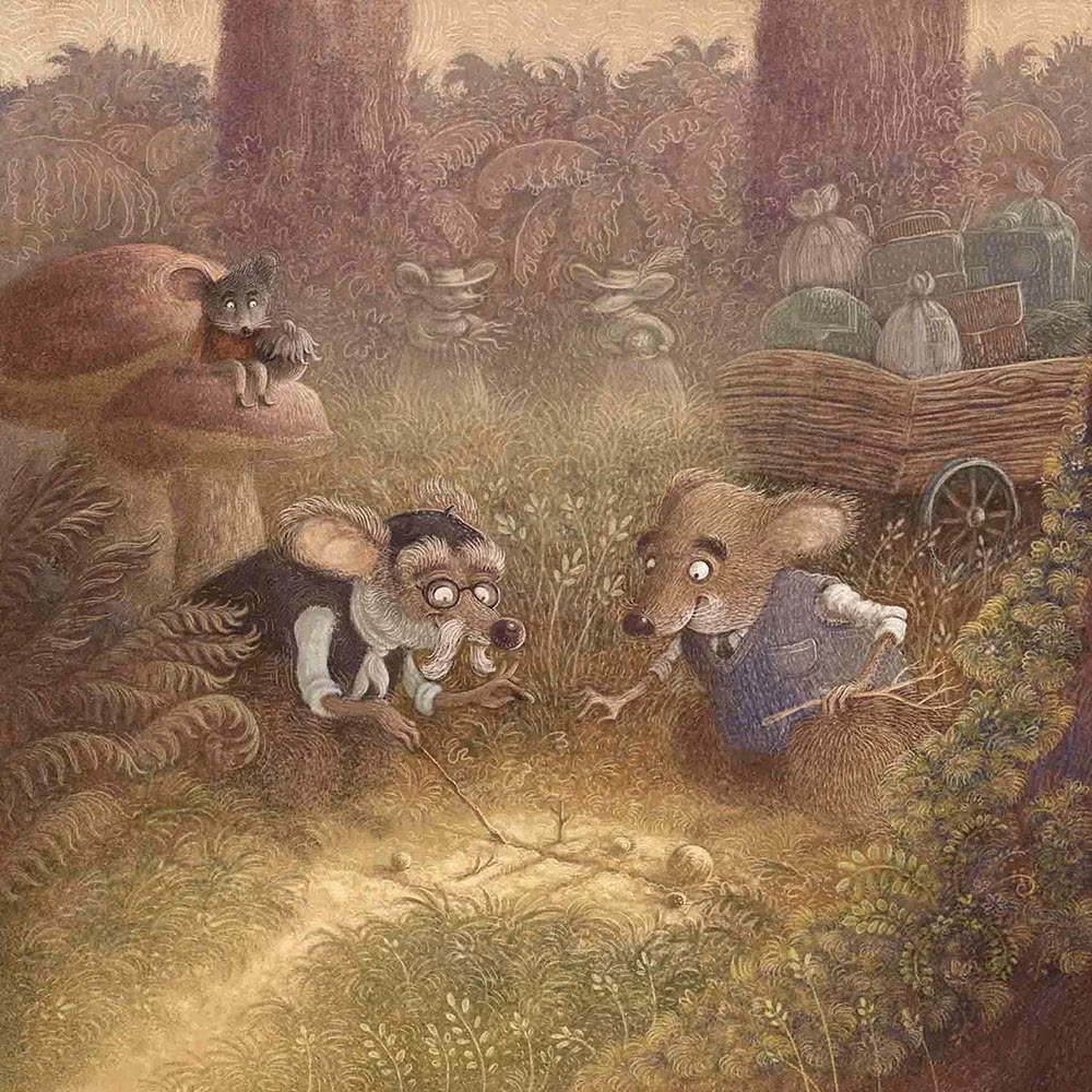 Illustrations for a book written by Ewa Minor, Marcin Minor