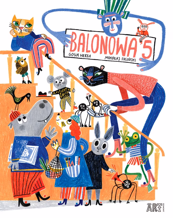 „Balonowa 5”, Mikołaj Pasiński, ilustracje: Gosia Herba