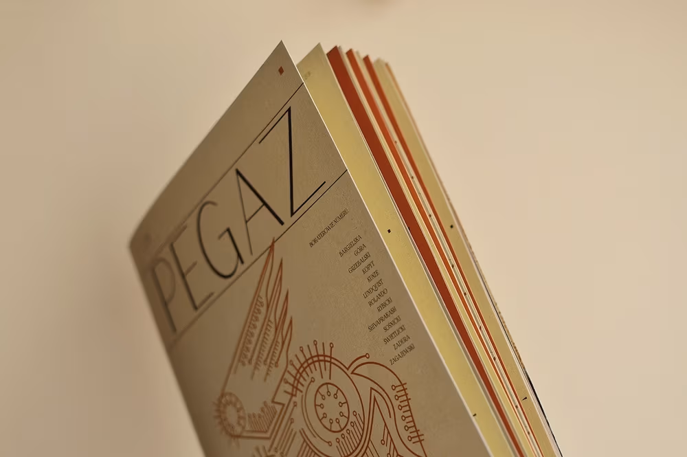 P E G A Z | Editorial design, Jana Krupska