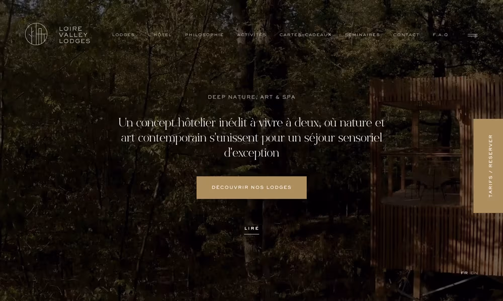 Inspirujące strony internetowe hoteli