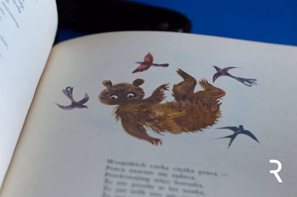 Jan Marcin Szancer ilustracje do książki Brzechwa dzieciom