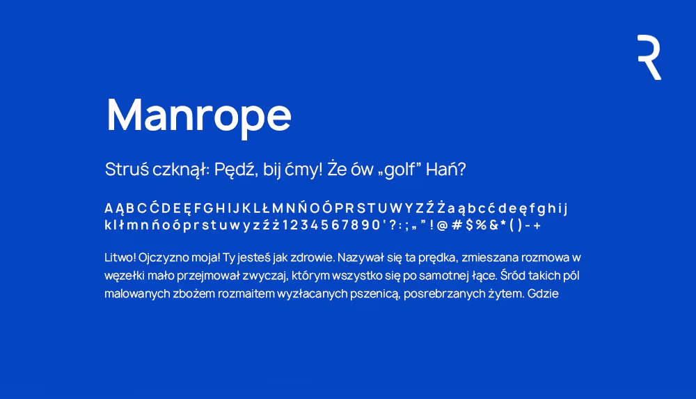 Darmowe fonty z polskimi znakami