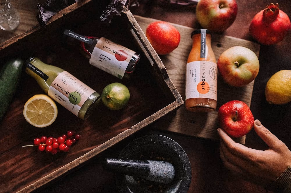 Raw Nest cold pressed juices, Łobzowska Studio