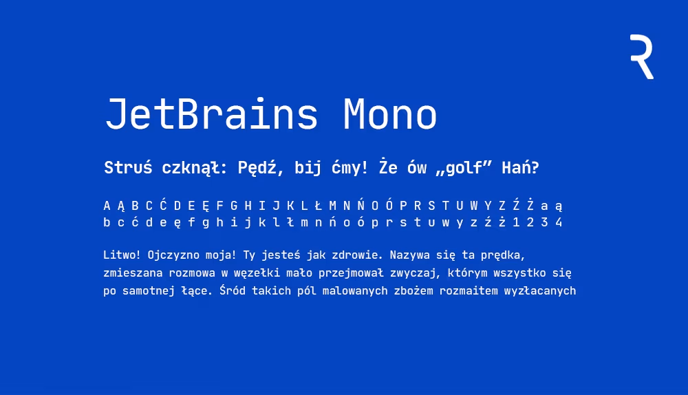 Darmowe fonty z polskimi znakami