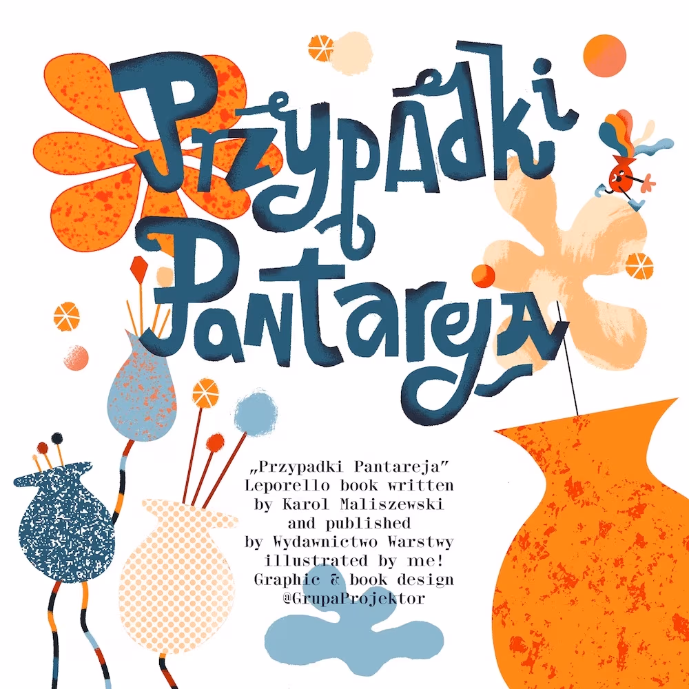 „PRZYPADKI PANTAREJA” - Leporello book, Karol Banach