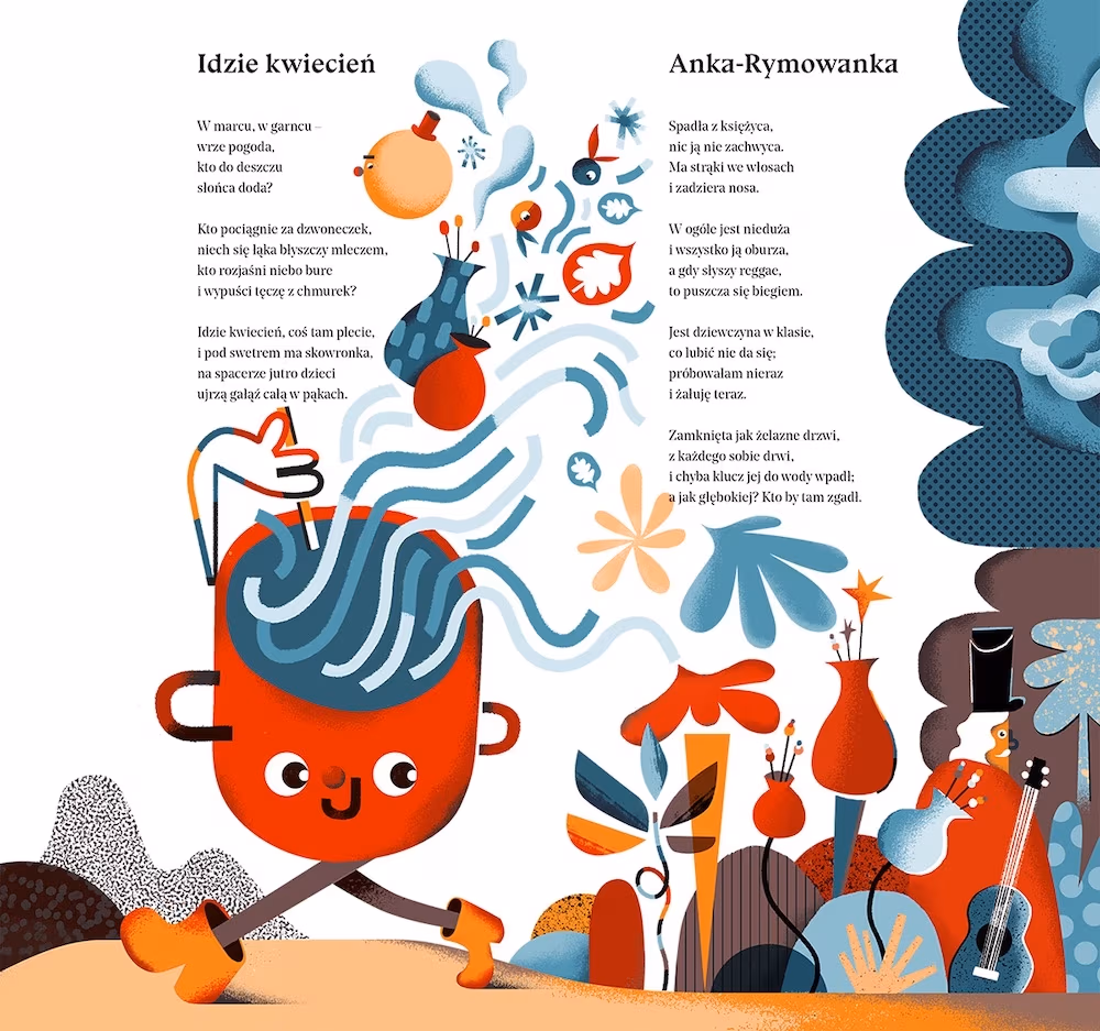 „PRZYPADKI PANTAREJA” - Leporello book, Karol Banach