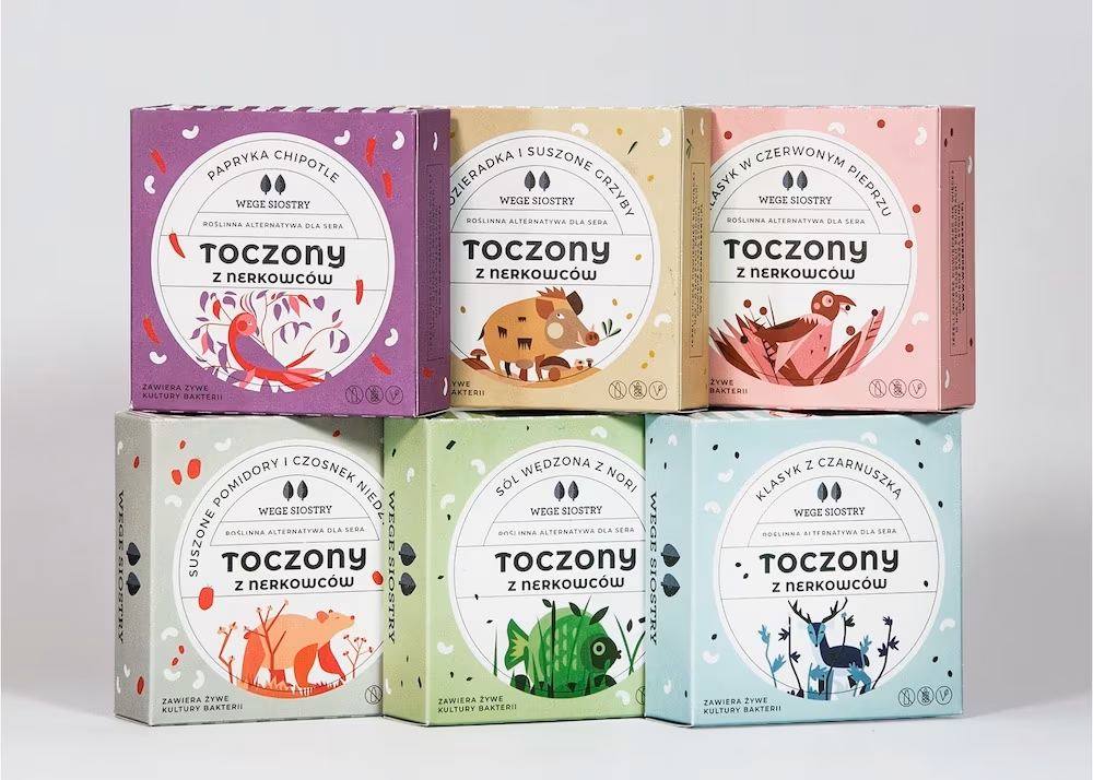 Vege Sisters—identity&packaging, Podpunkt )