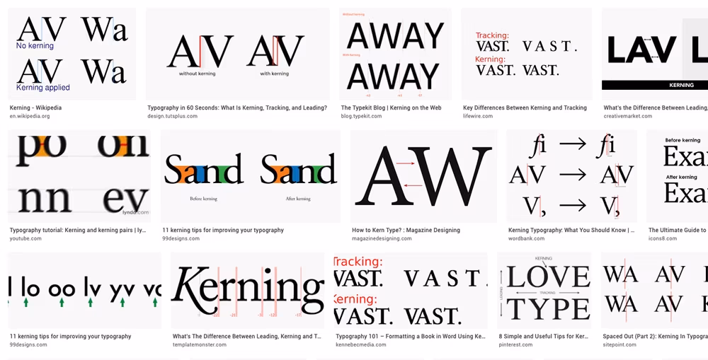 Kerning