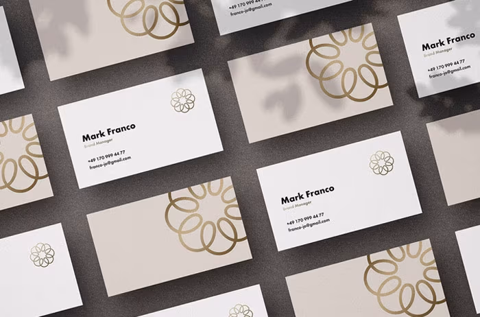 Mote Business Card Mockups