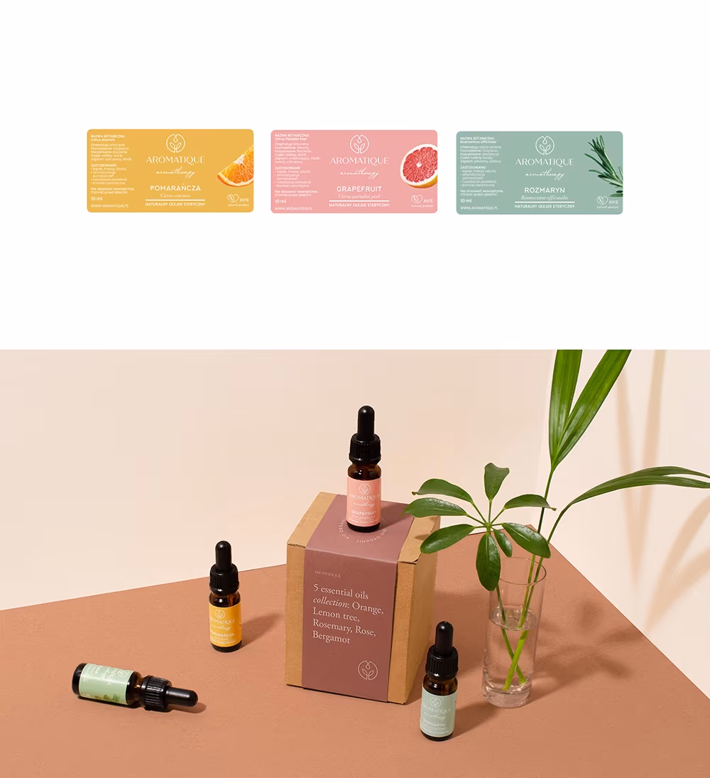Aromatique - essential oils branding, WE ARE OWLSOME