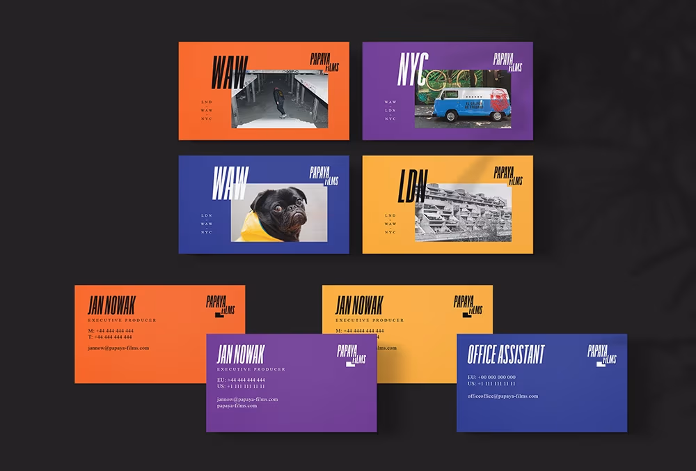 Papaya Films re-branding, Lukasz Slotwinski, Alan Kamiński, Jakub Rostkowski, Ola Procak