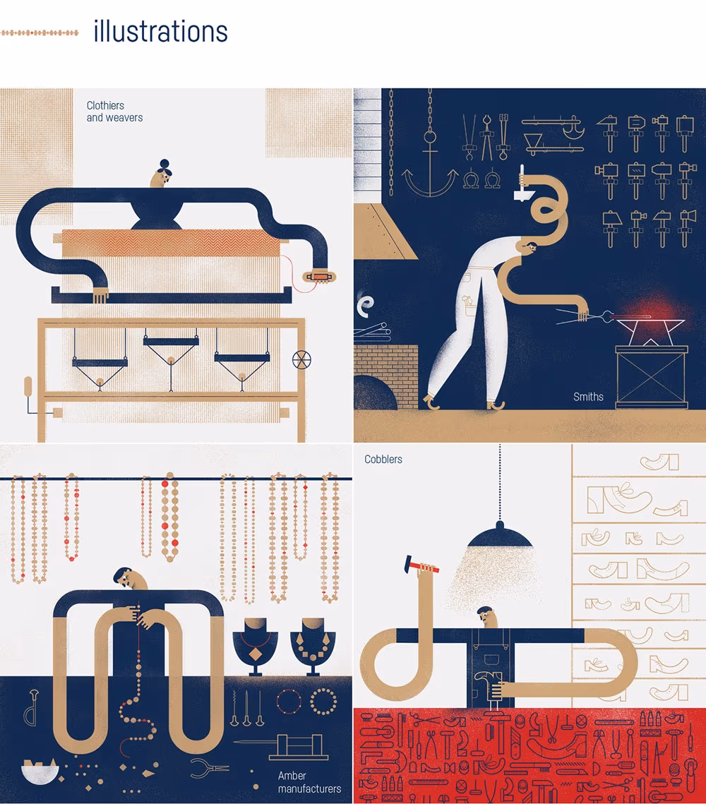 he Gdansk Calendar 2019, TOFU STUDIO