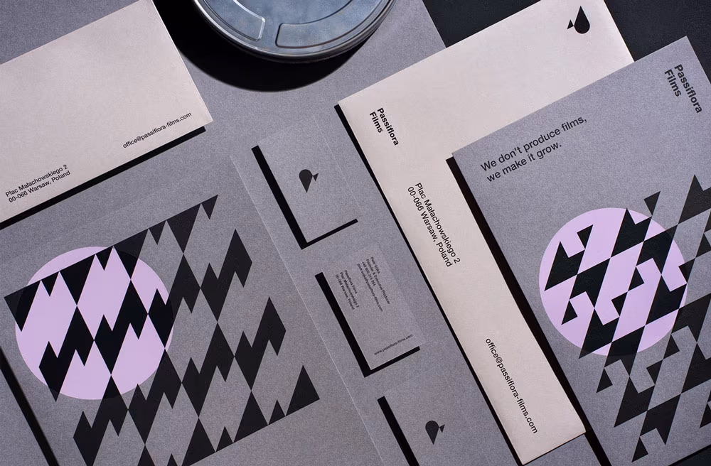 Passiflora Films Branding, Michał Markiewicz