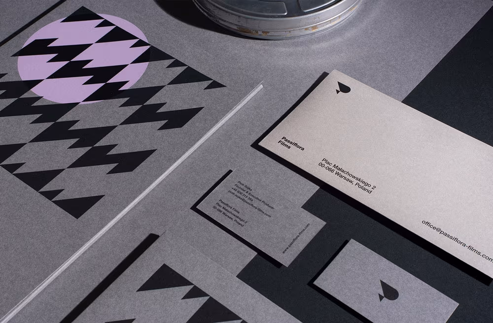 Passiflora Films Branding, Michał Markiewicz