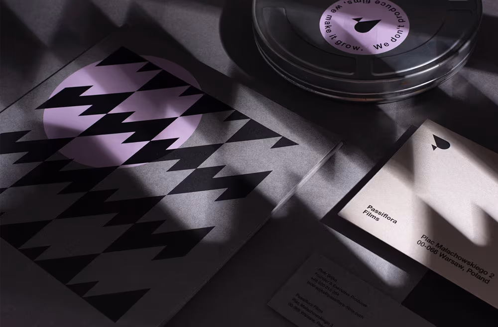 Passiflora Films Branding, Michał Markiewicz