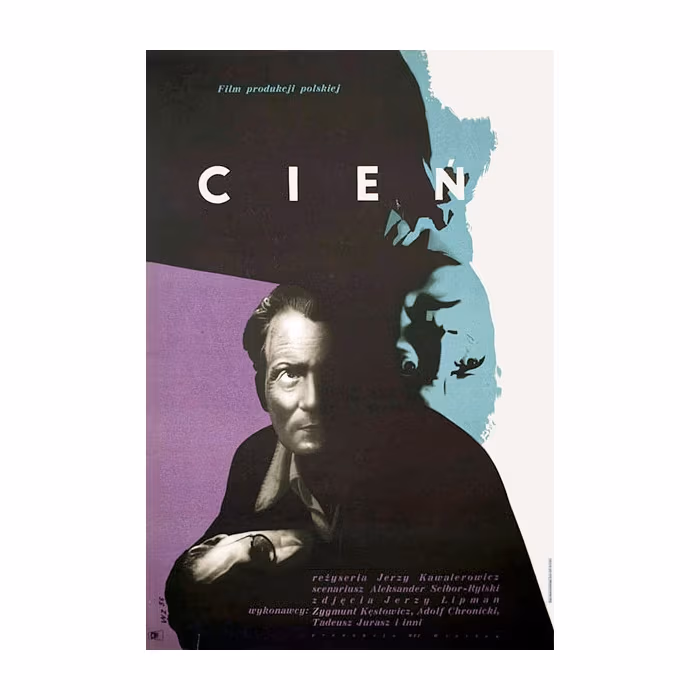 Wojciech Zamecznik, Plakat do filmu Cień, 1956