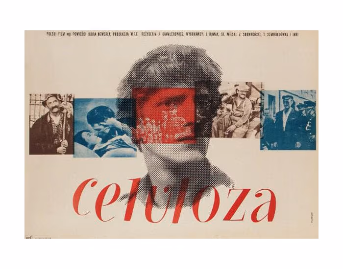 Wojciech Zamecznik, Plakat do filmu Celuloza, 1954