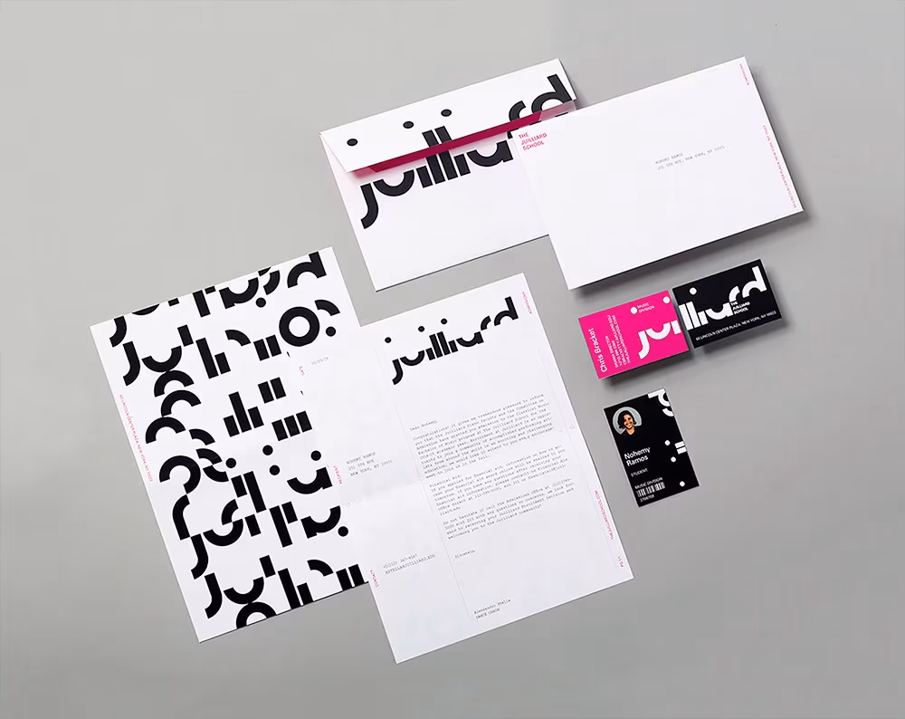 The Juilliard School Rebranding — Karlo Fuertes Francisco z Los Angeles, USA