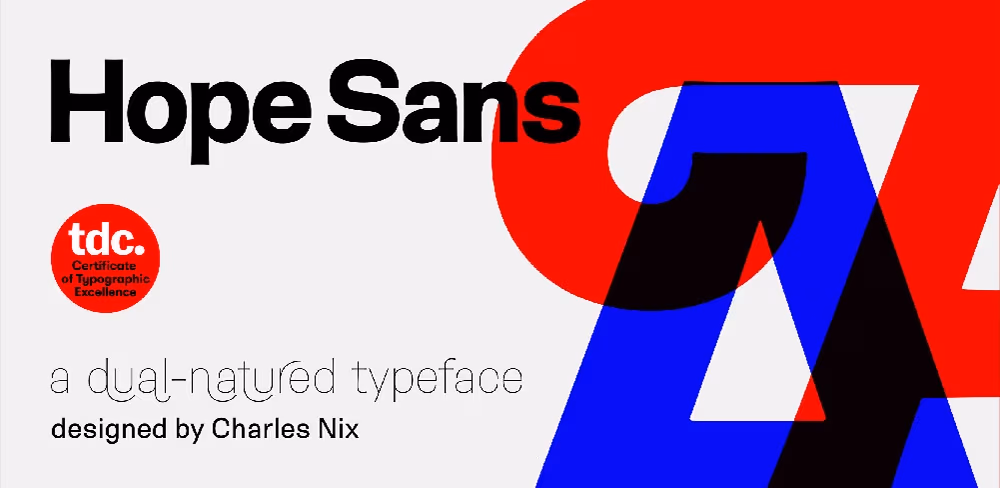 Hope Sans — Charles Nix z Woburn, USA