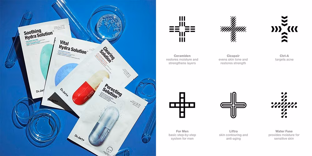 źródła:  drjart.com i pentagram.com