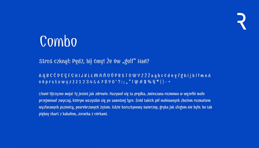 Darmowe fonty z polskimi znakami