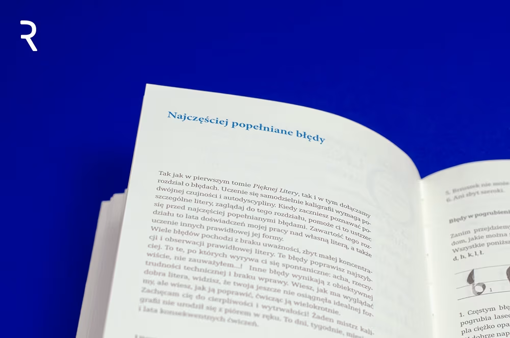 Recenzja książek „Piękna litera” – minuskuła karolińska i kursywa angielska