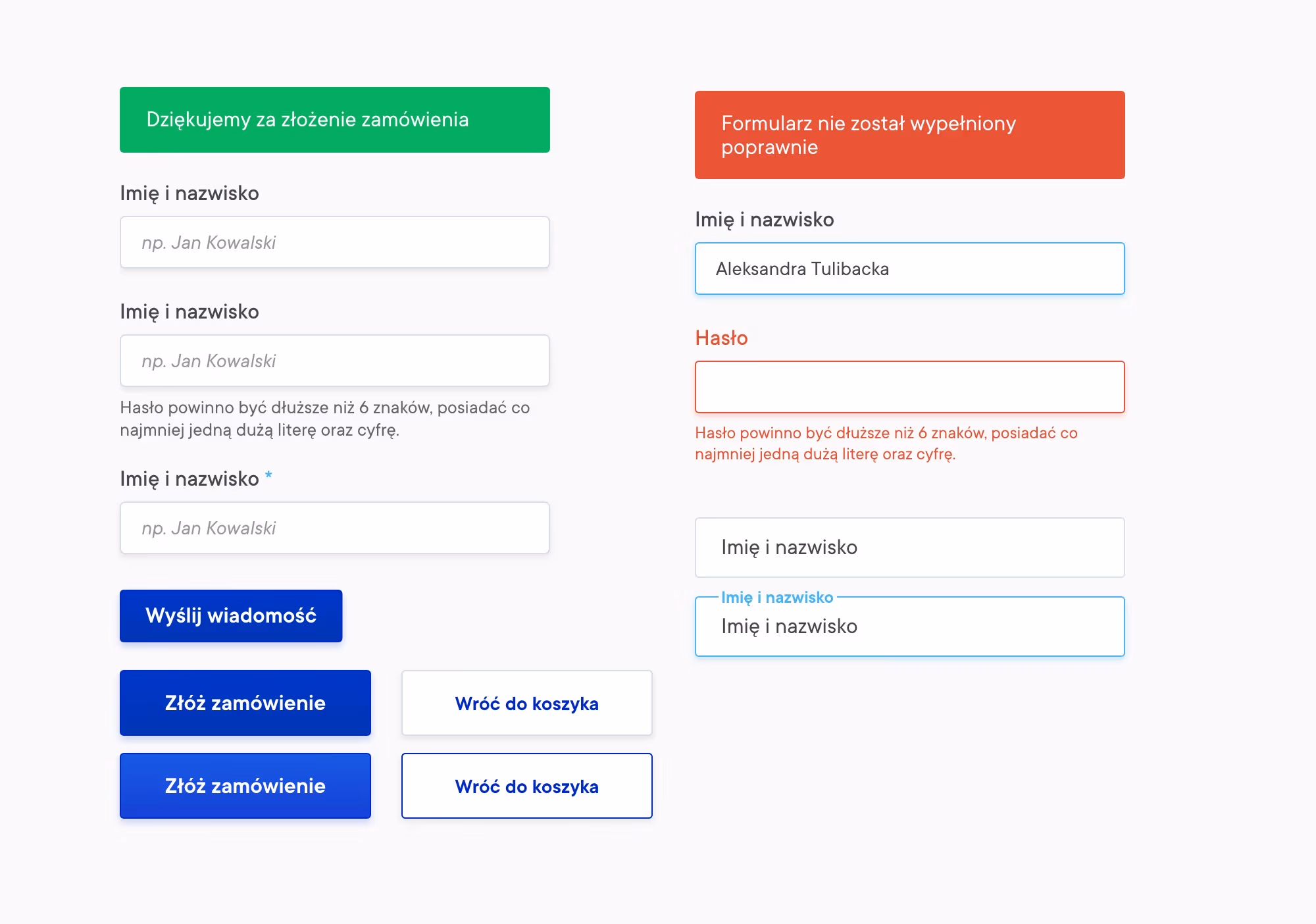 Jak projektować formularze internetowe? Walidacja i stany ukryte