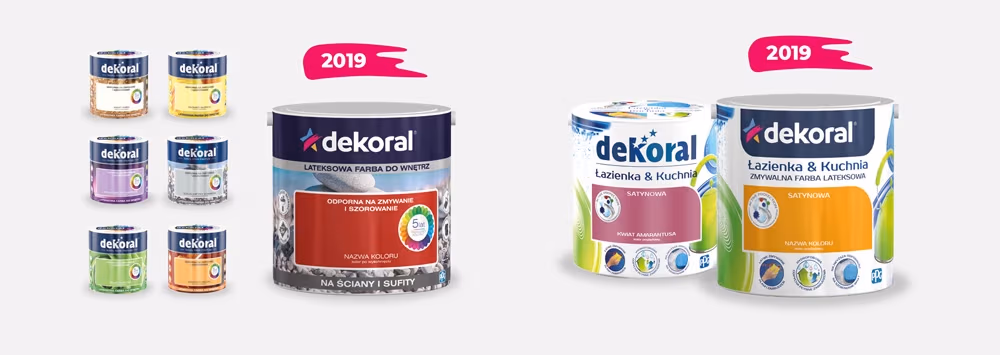 Nowe opakowania farb Dekoral
