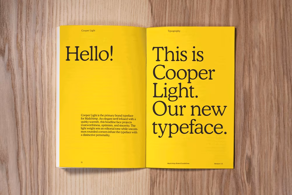 Rebranding MailChimp