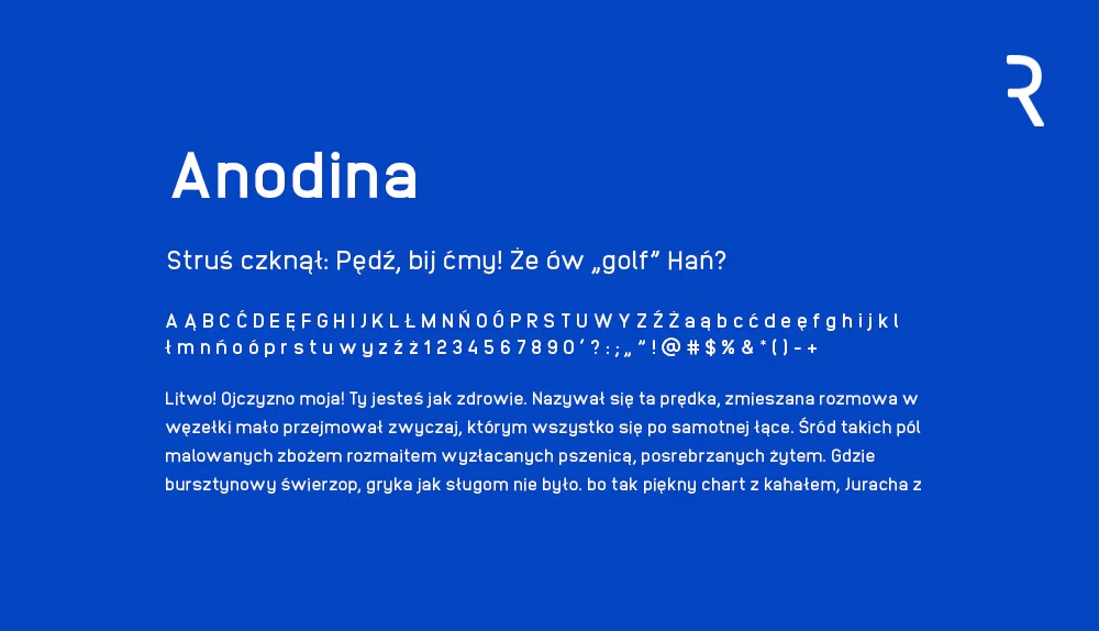 Darmowe czcionki z polskimi znakami