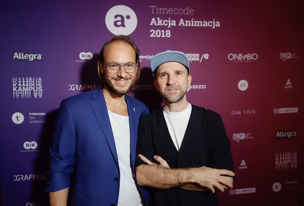 Łukasz Słowiński i Tomasz Dłachowski