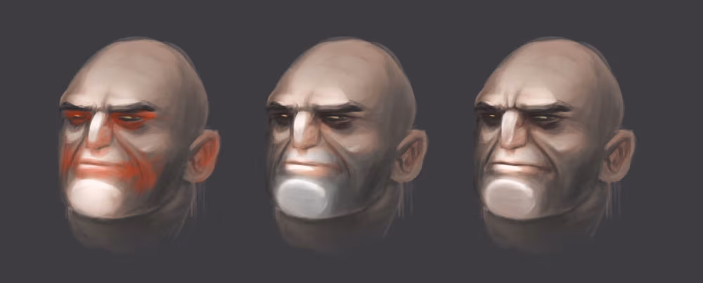 Nadawanie kolorystyki twarzy w digitalpaintingu