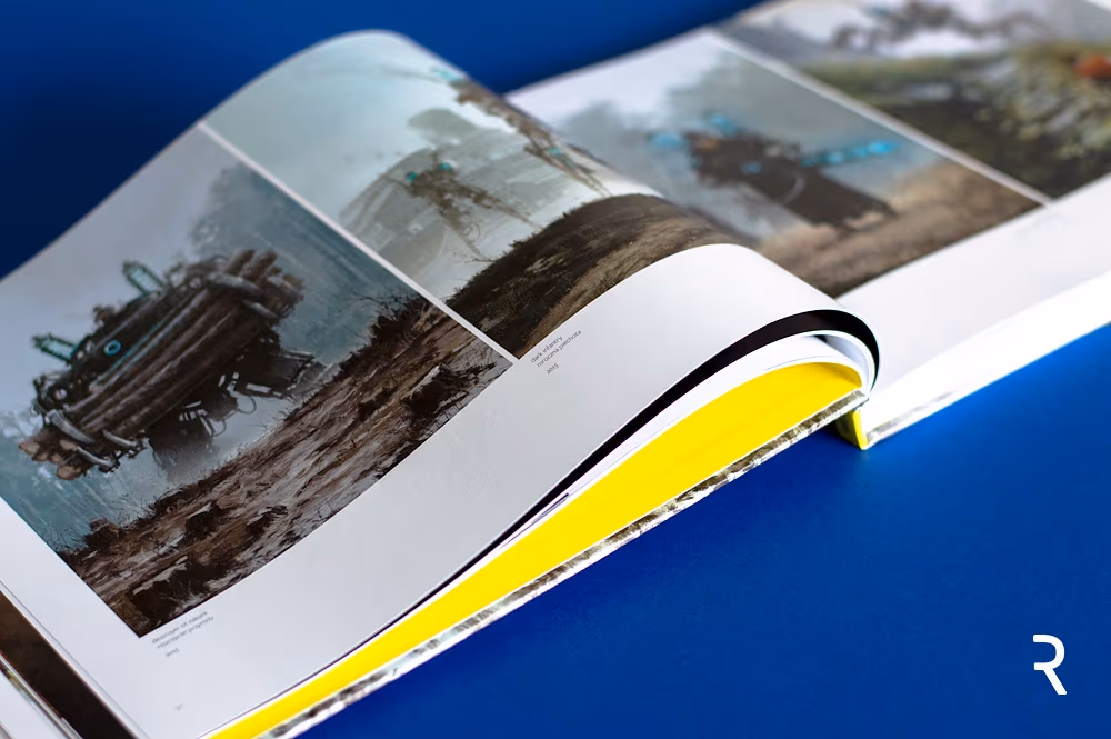„Howling at the Moon” Recenzja artbooka Jakuba Różalskiego