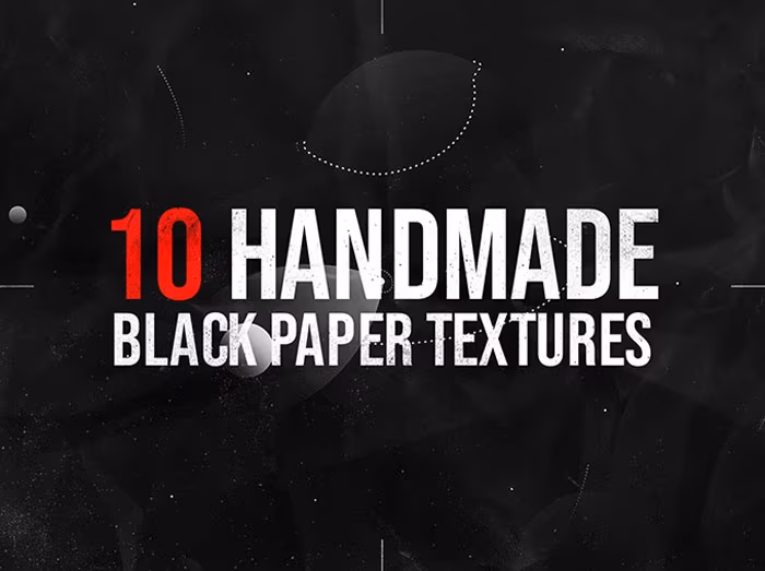 Black Paper Photoshop Textures