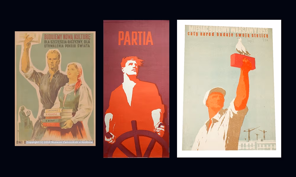 Plakat socjalistyczny