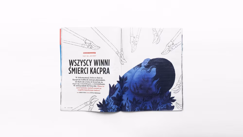 Ilustracja prasowa Patrycji Podkościelny