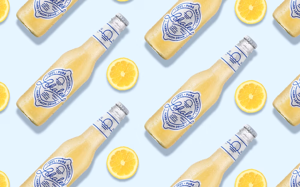 Lange & Lange „Lokales. Hard Lemon Drink”
