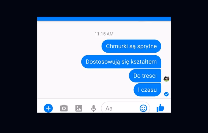 Treść i forma zależne od kontekstu