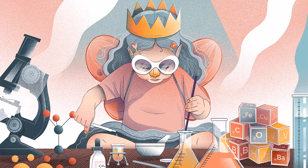Ilustracje dla Hellozdrowie, Iza Dudzik