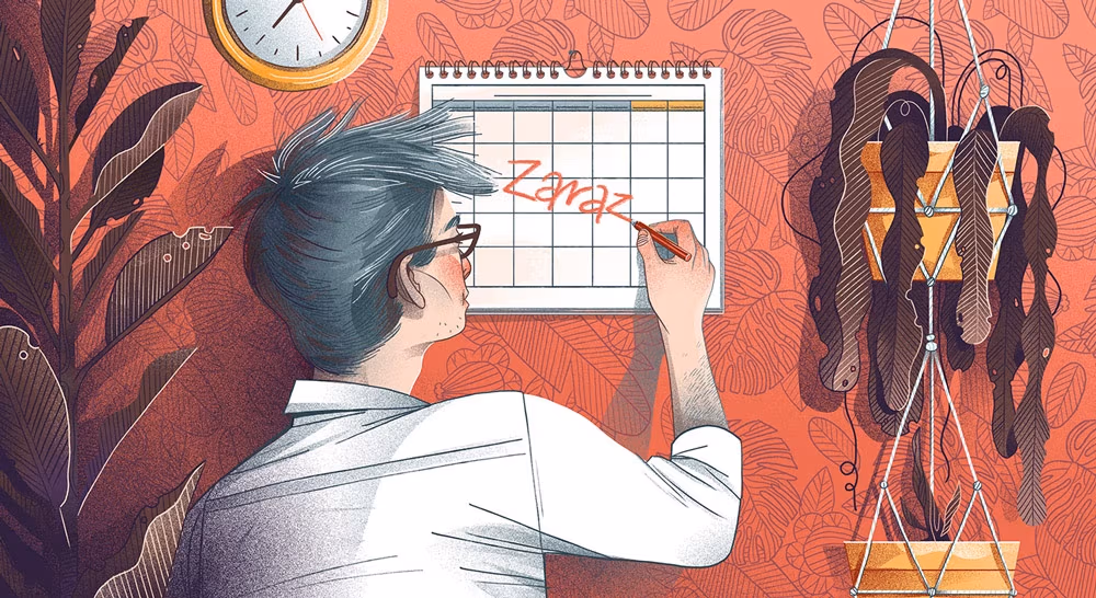 Ilustracje dla Hellozdrowie, Iza Dudzik